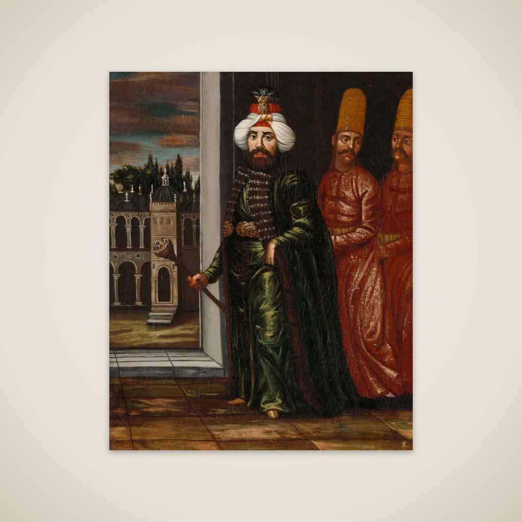 Portrait of Sultan Ahmed III unframed print