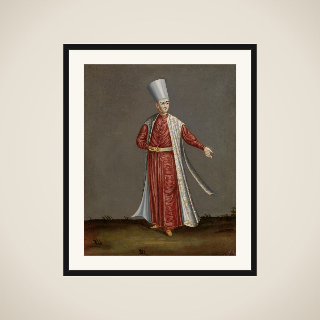 The Capon Aghassi, Chief of the White Eunuchs of the Sultan framed