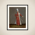 The Capon Aghassi, Chief of the White Eunuchs of the Sultan framed