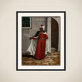 The Kislar Aghassi, Chief of the Black Eunuchs of the Sultan framed