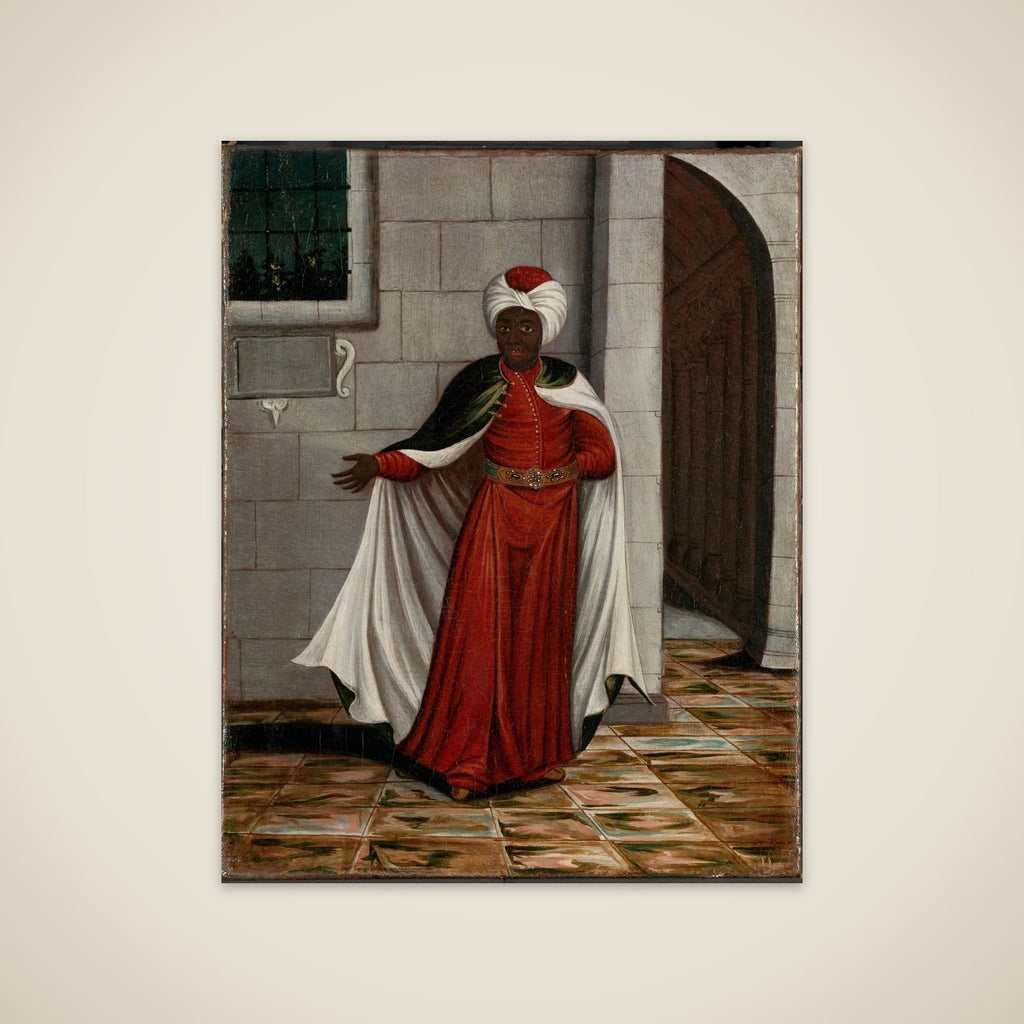 The Kislar Aghassi, Chief of the Black Eunuchs of the Sultan unframed print