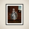 Woman from the Island of Kithnos (Thermia) framed