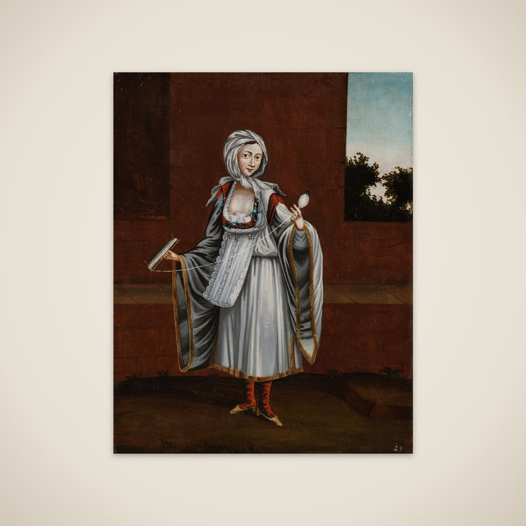 Woman from the Island of Kithnos (Thermia) unframed print