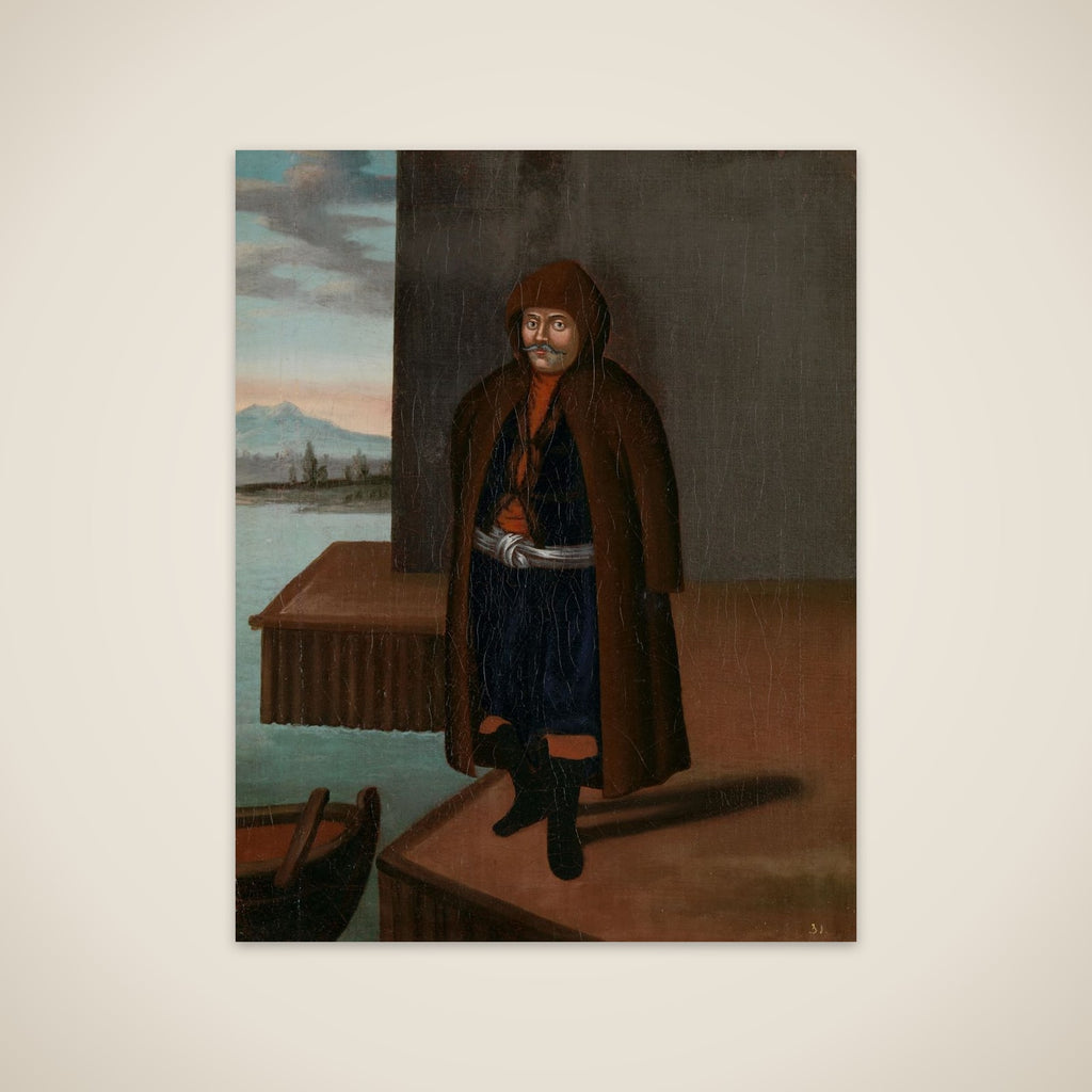Man from the Island of Patmos unframed print