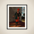 Man from the Island of Tinos framed