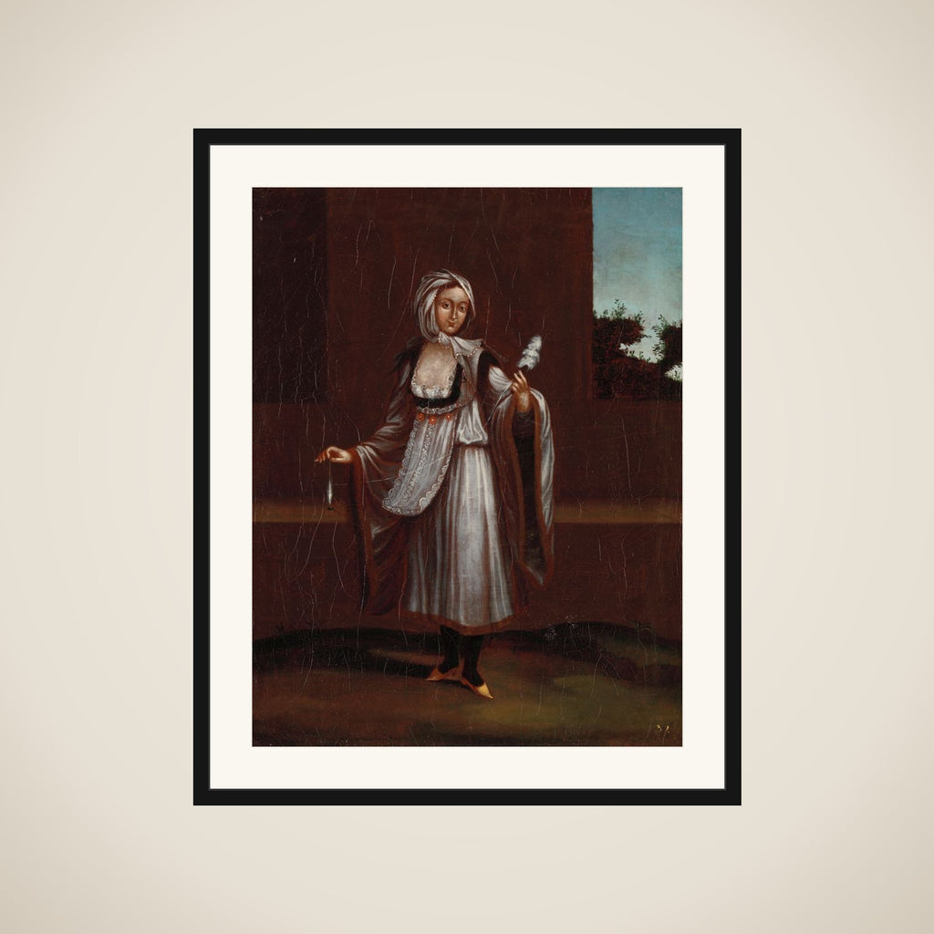 Woman from the Island of Patmos framed