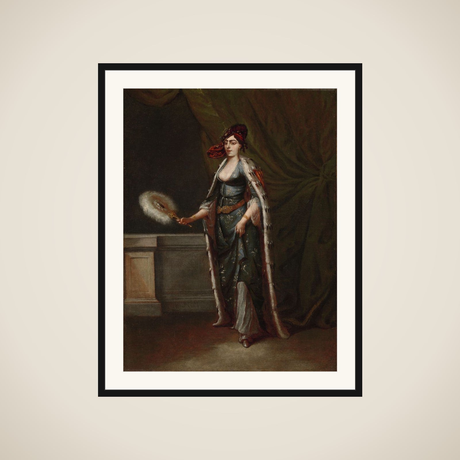 A Turkish Woman framed