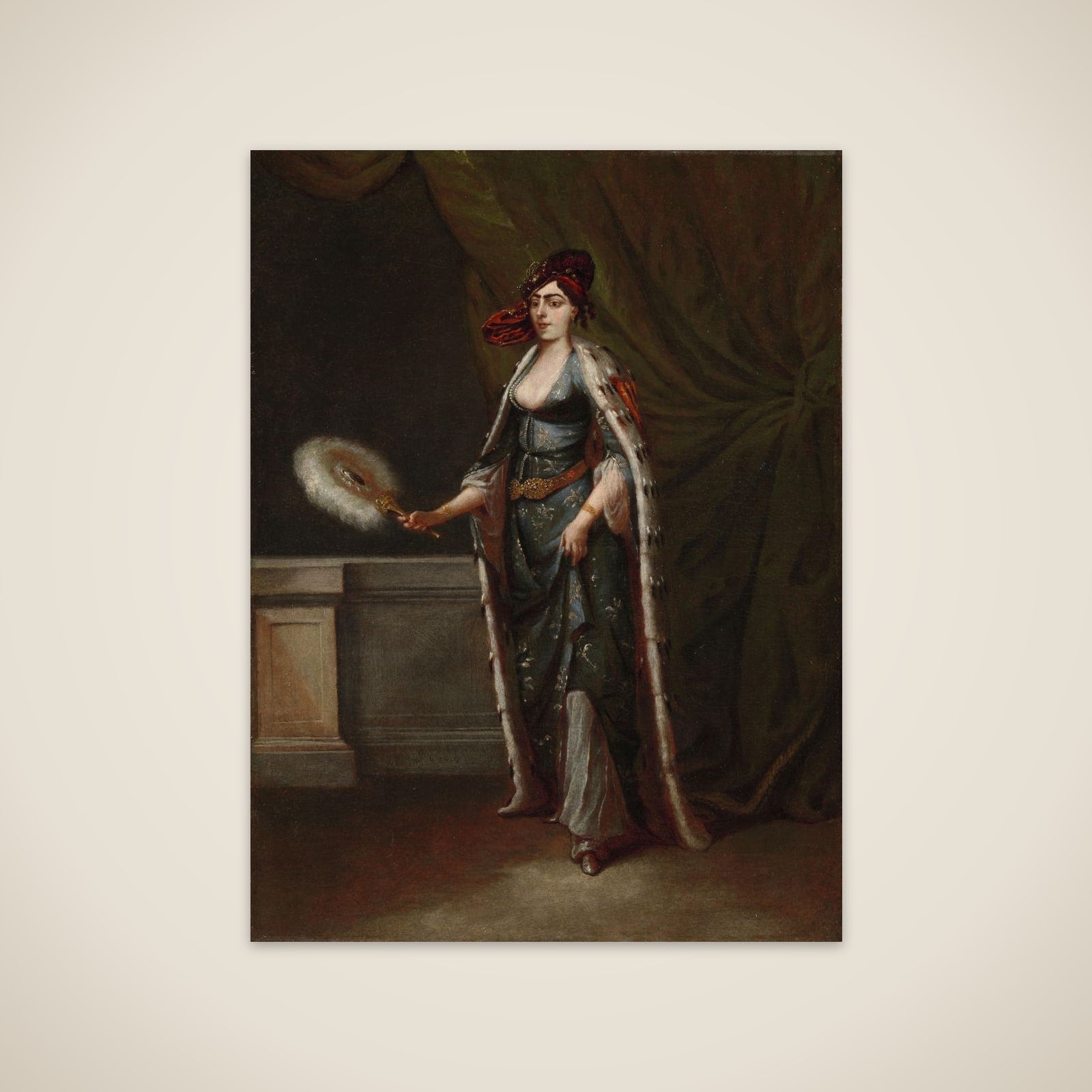 A Turkish Woman unframed print