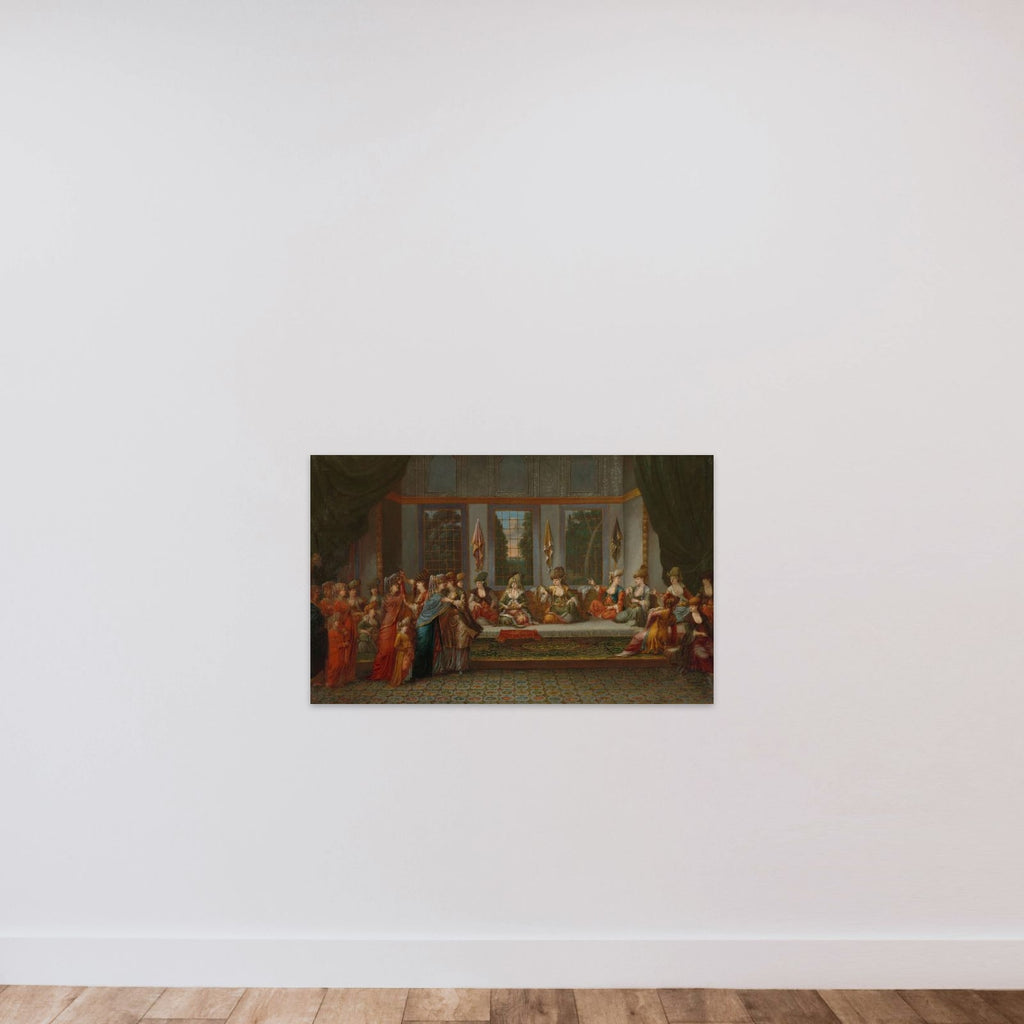 Greek Wedding unframed — shown to scale