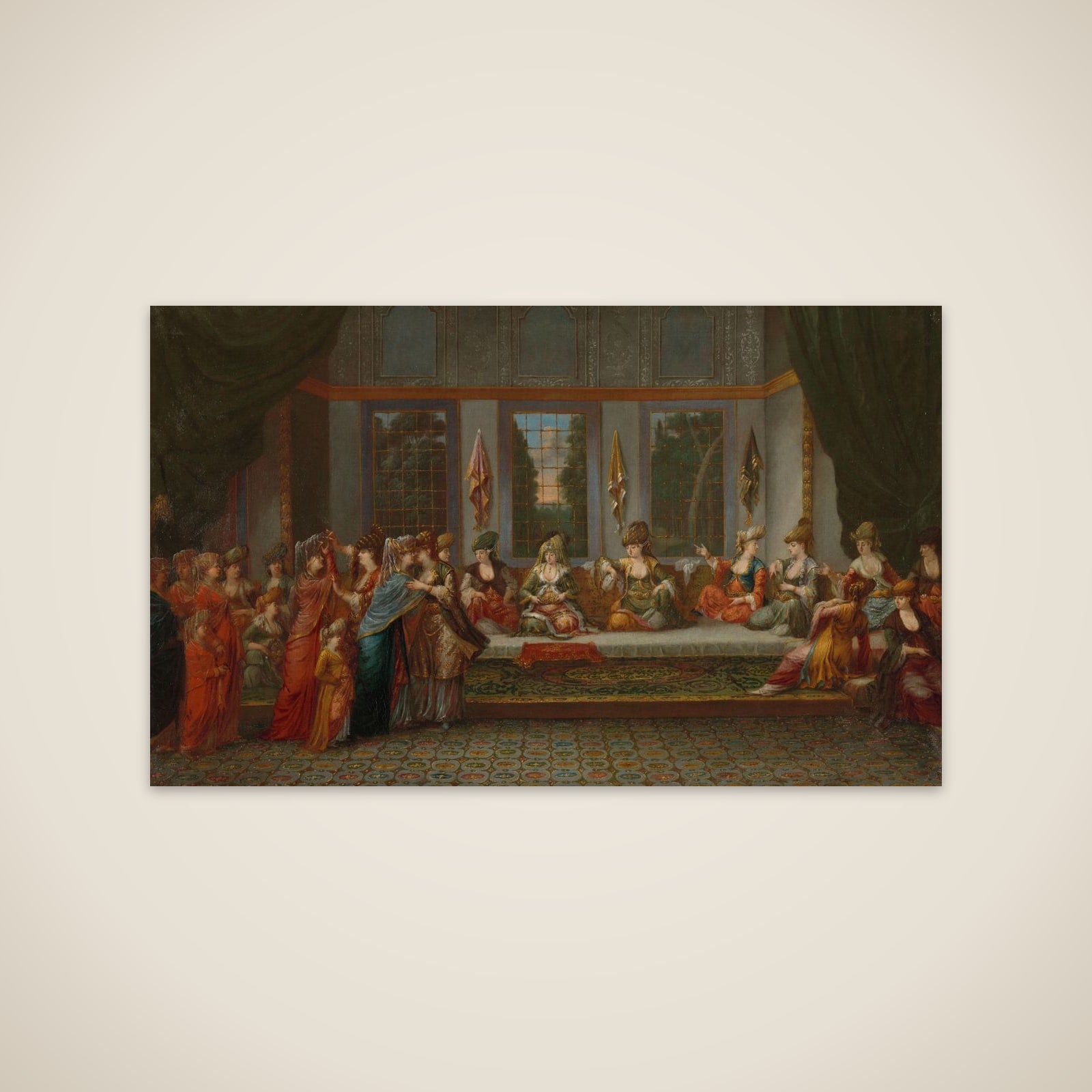 Greek Wedding unframed print