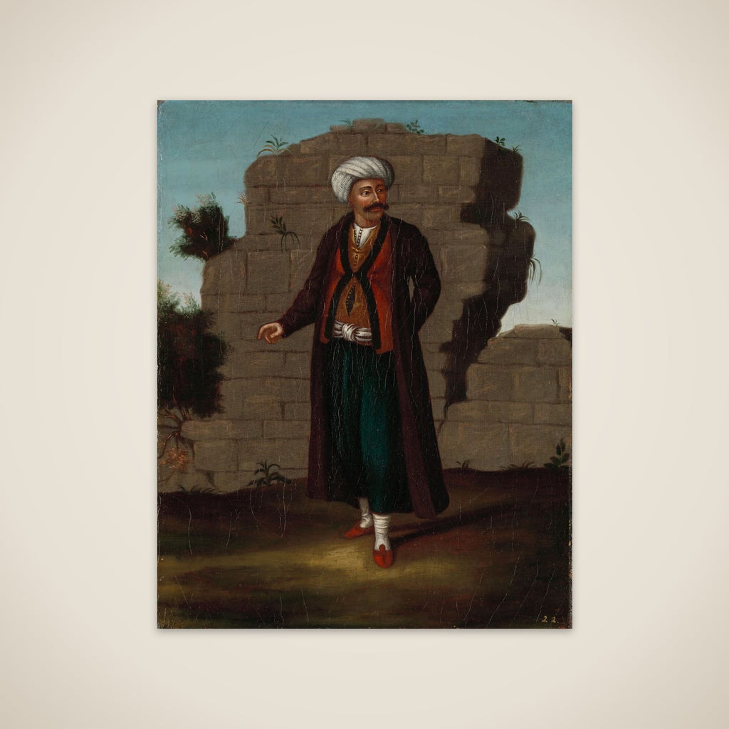 Man from the Island of Mykonos unframed print