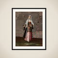 Woman from the Island of Mykonos framed