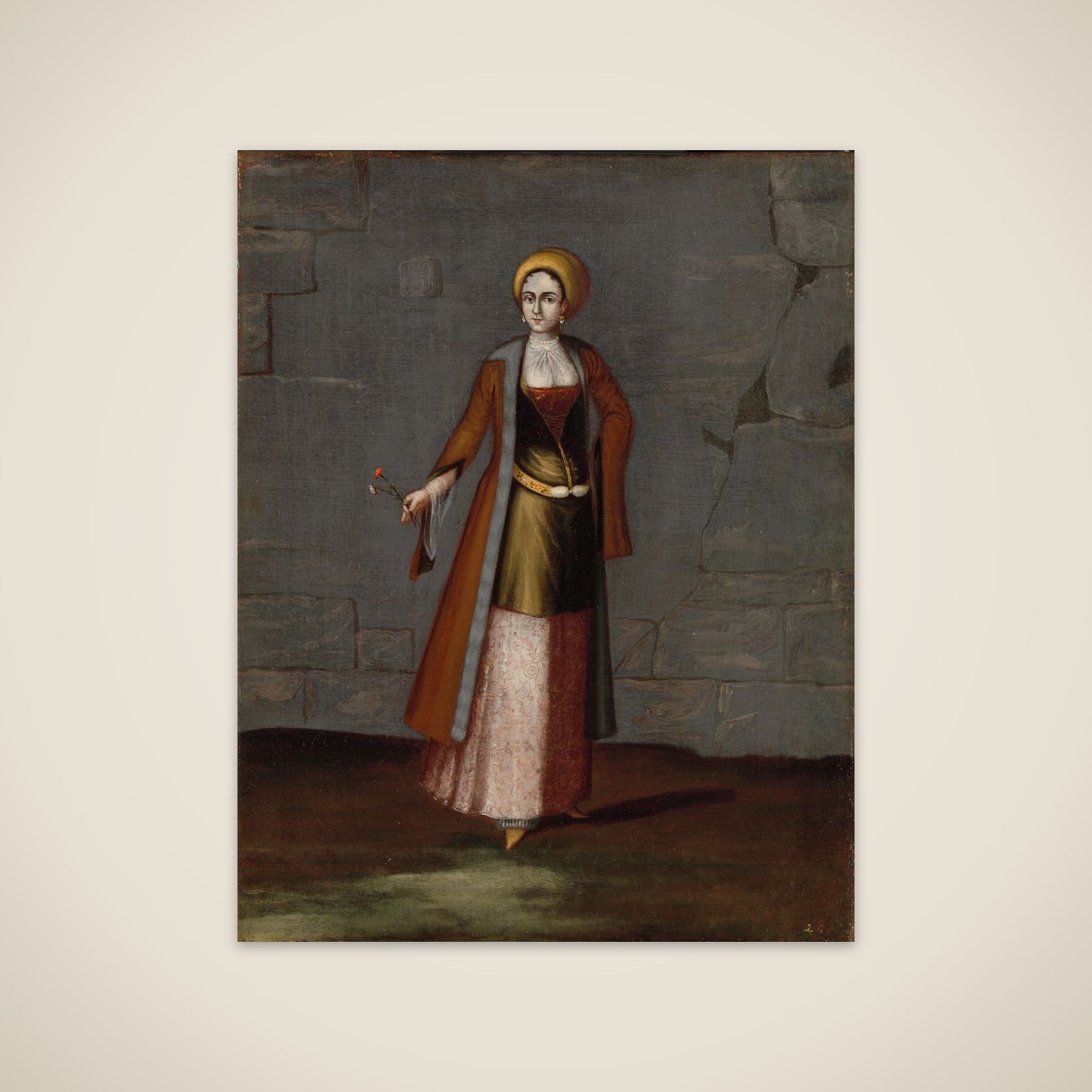 Woman from the Island of Tinos unframed print