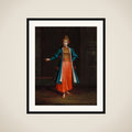 Woman from the Bulgarian Coast framed
