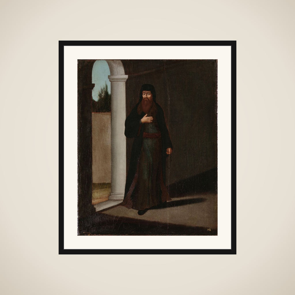 A Greek Priest framed