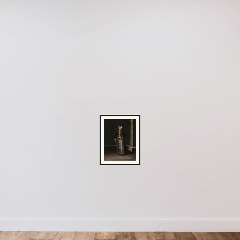 A Jewish Money-Changer framed — shown to scale