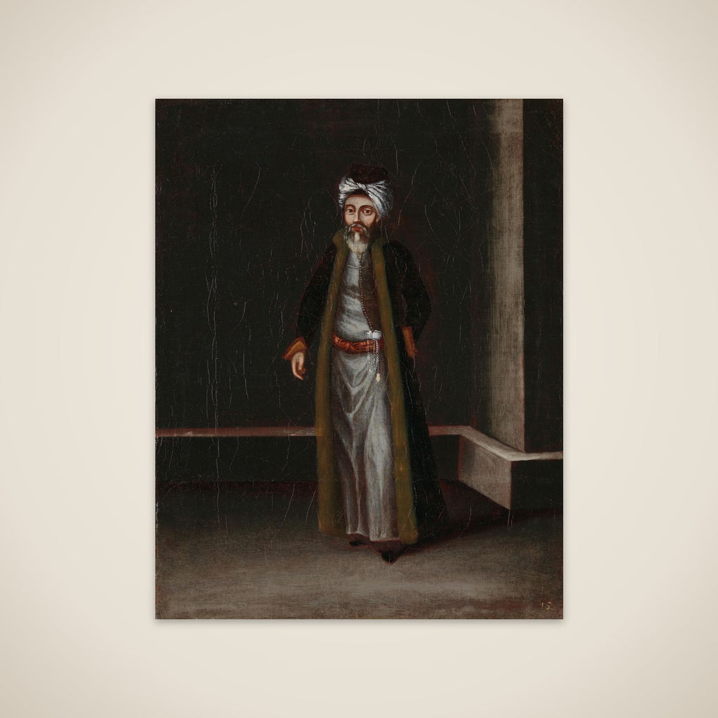 A Jewish Money-Changer unframed print