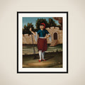 Man from the Albanian Coast framed
