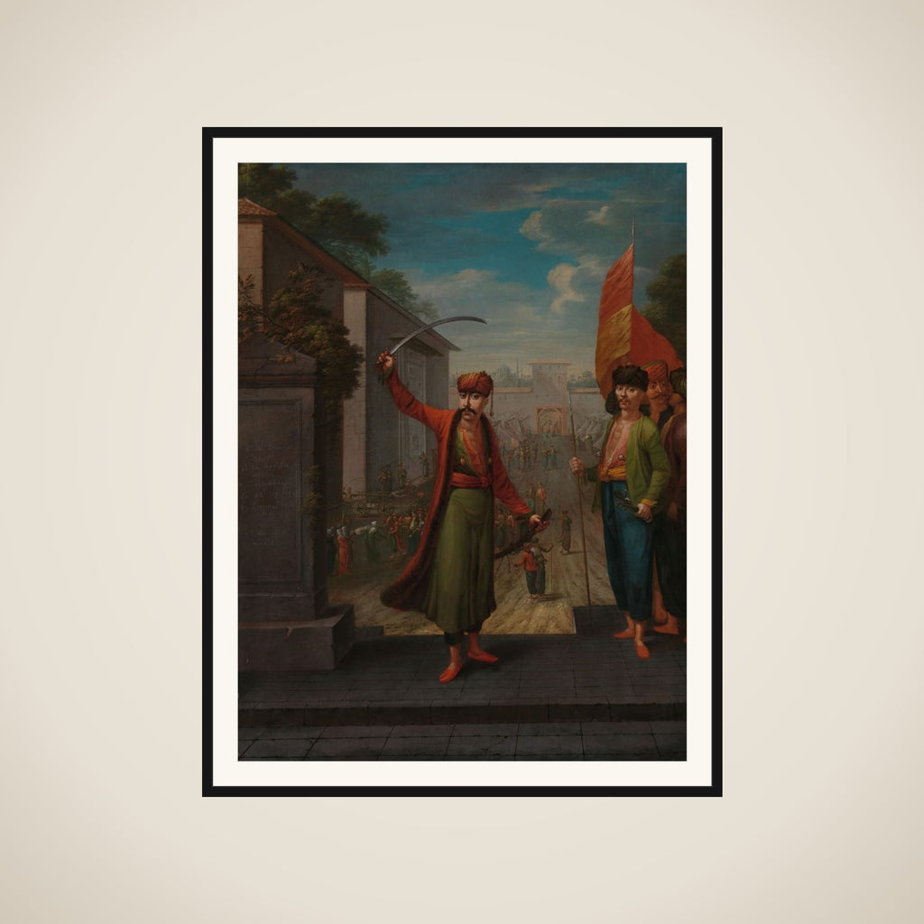 Patrona Halil framed