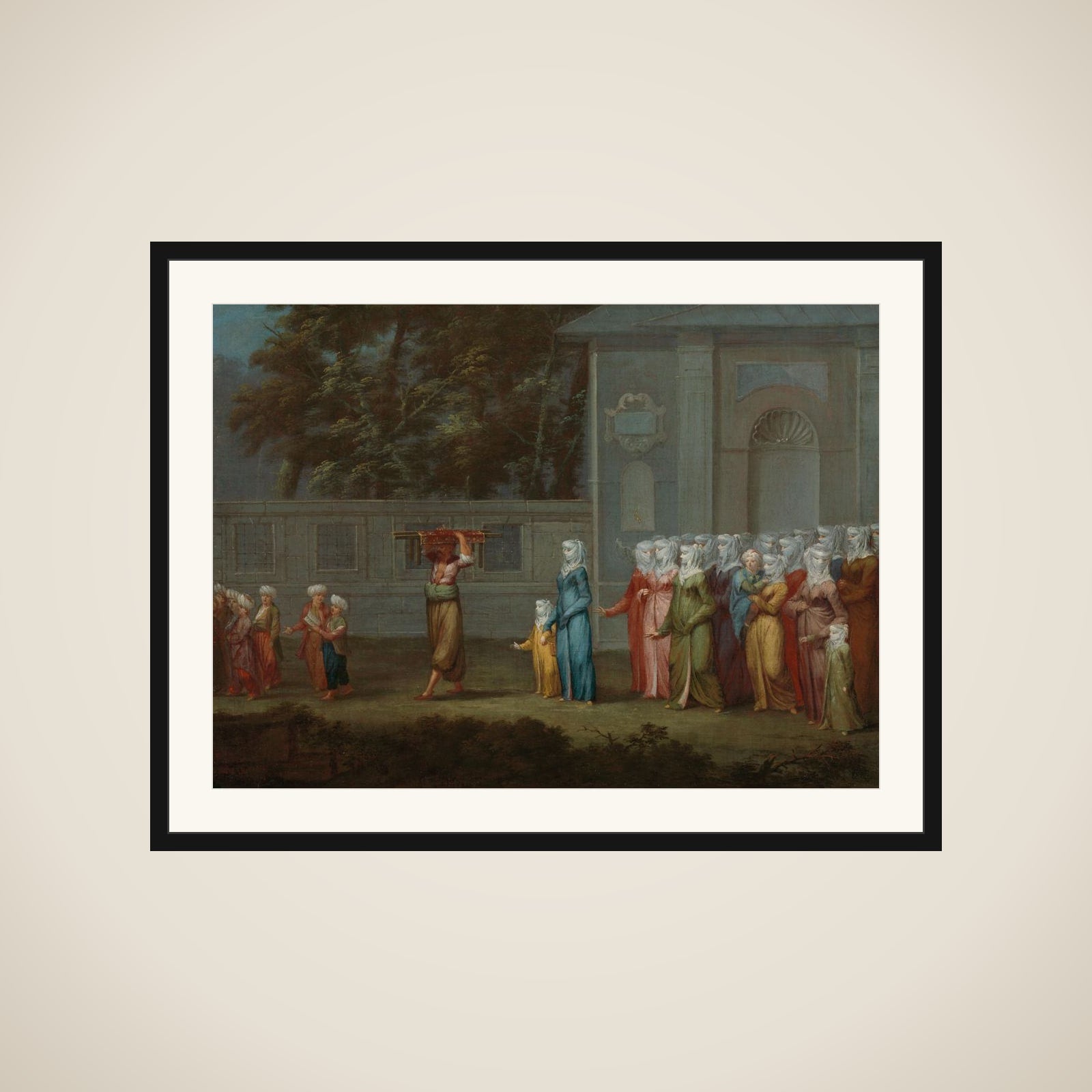The First Day of School framed