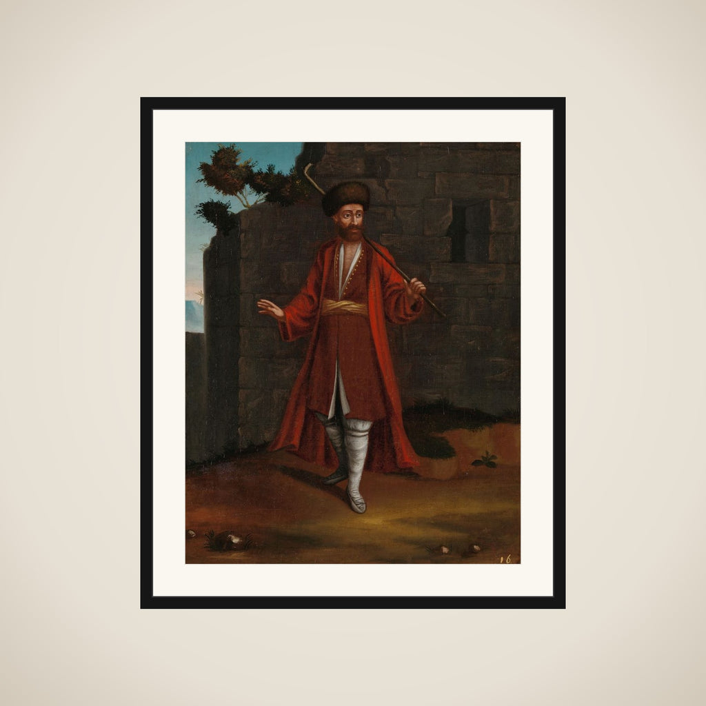 Man from the Bulgarian Coast framed