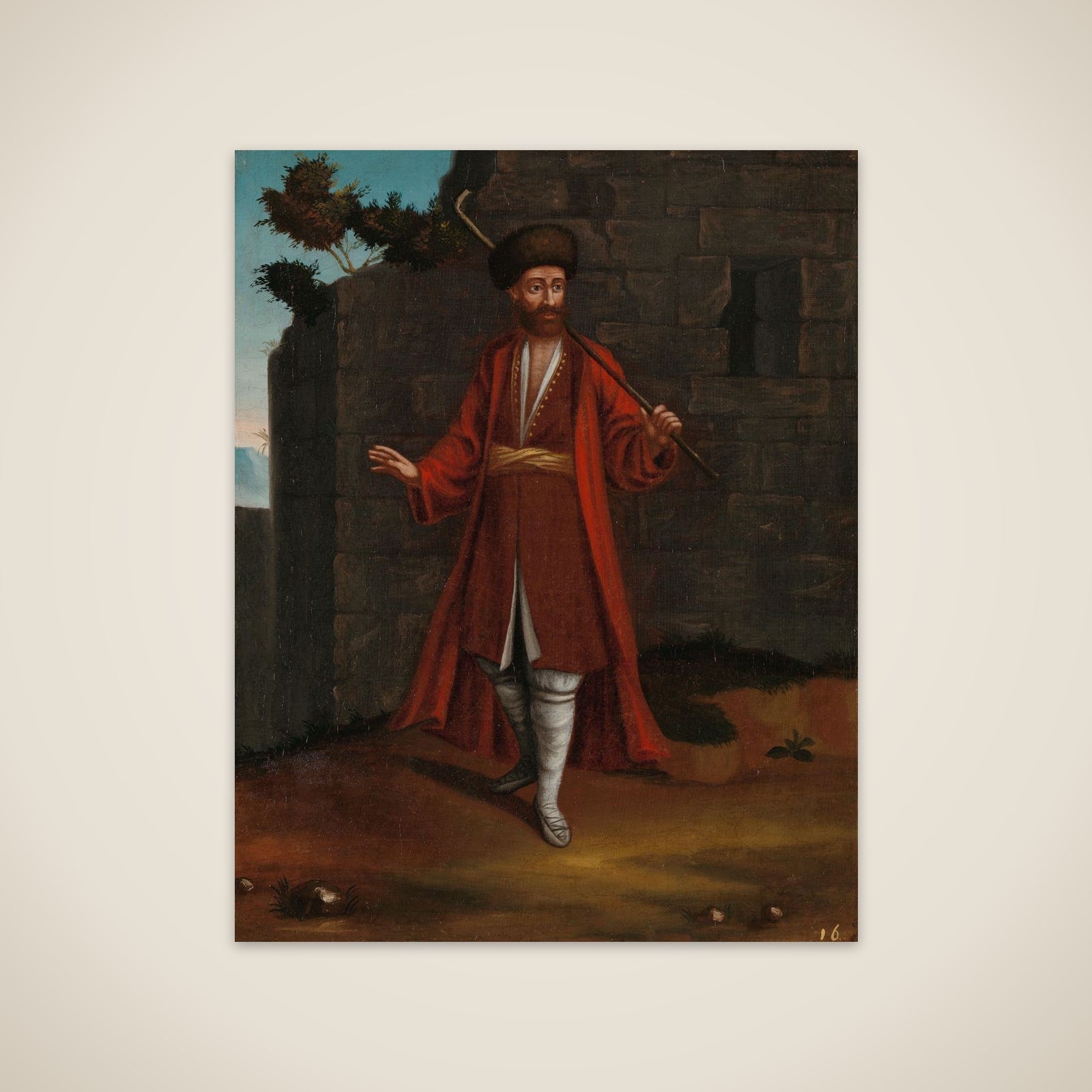 Man from the Bulgarian Coast unframed print