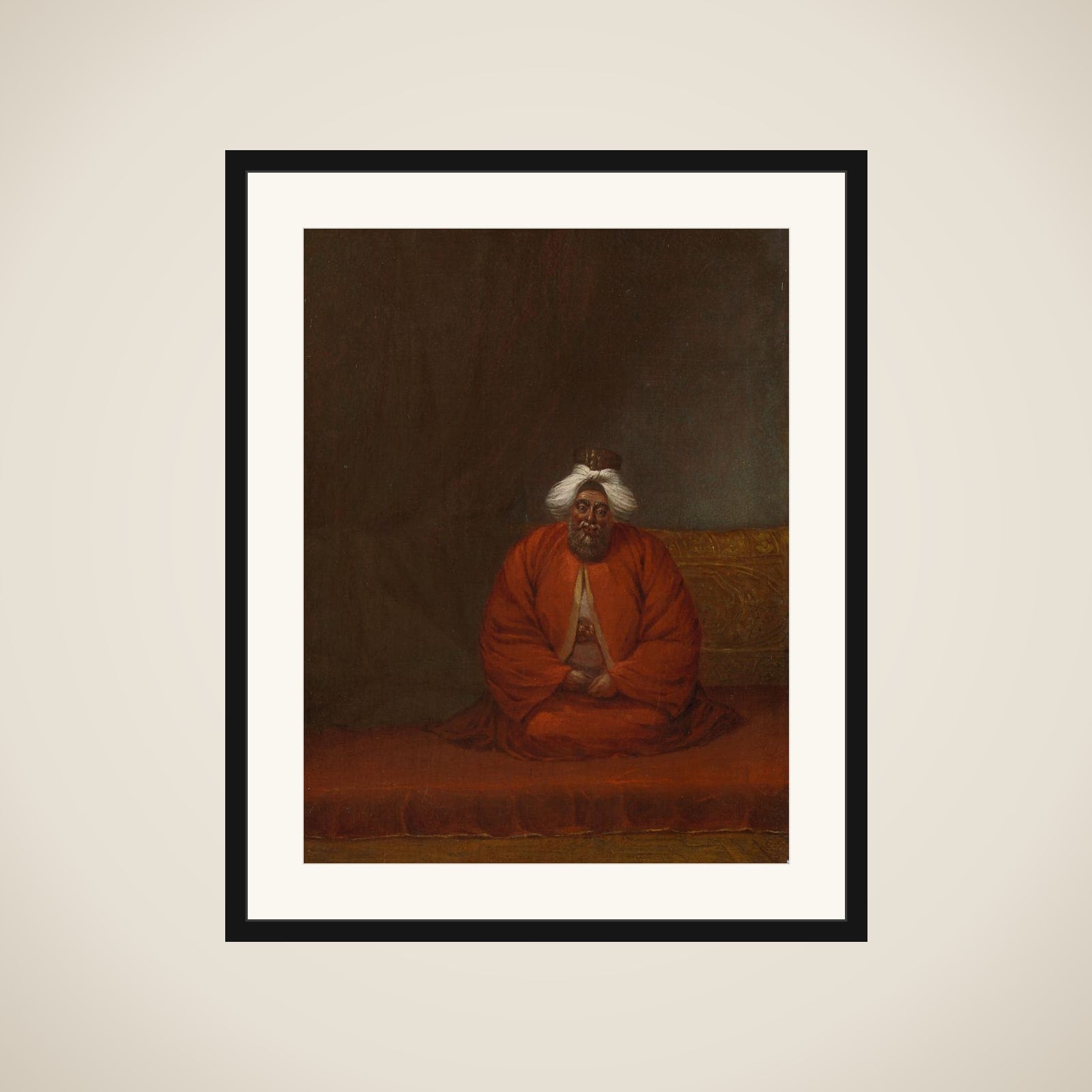 The Mufti, Supreme Religious Leader framed