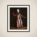 The Capoudgi Bachi, Grand-master of the Seraglio framed