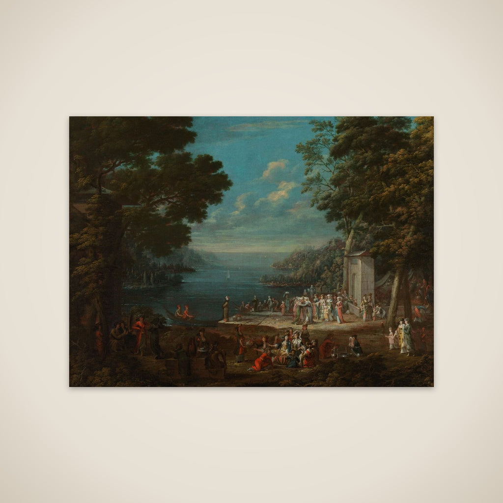 Ladies’ Outing at Hünkâr İskelesi along the Bosporus unframed print