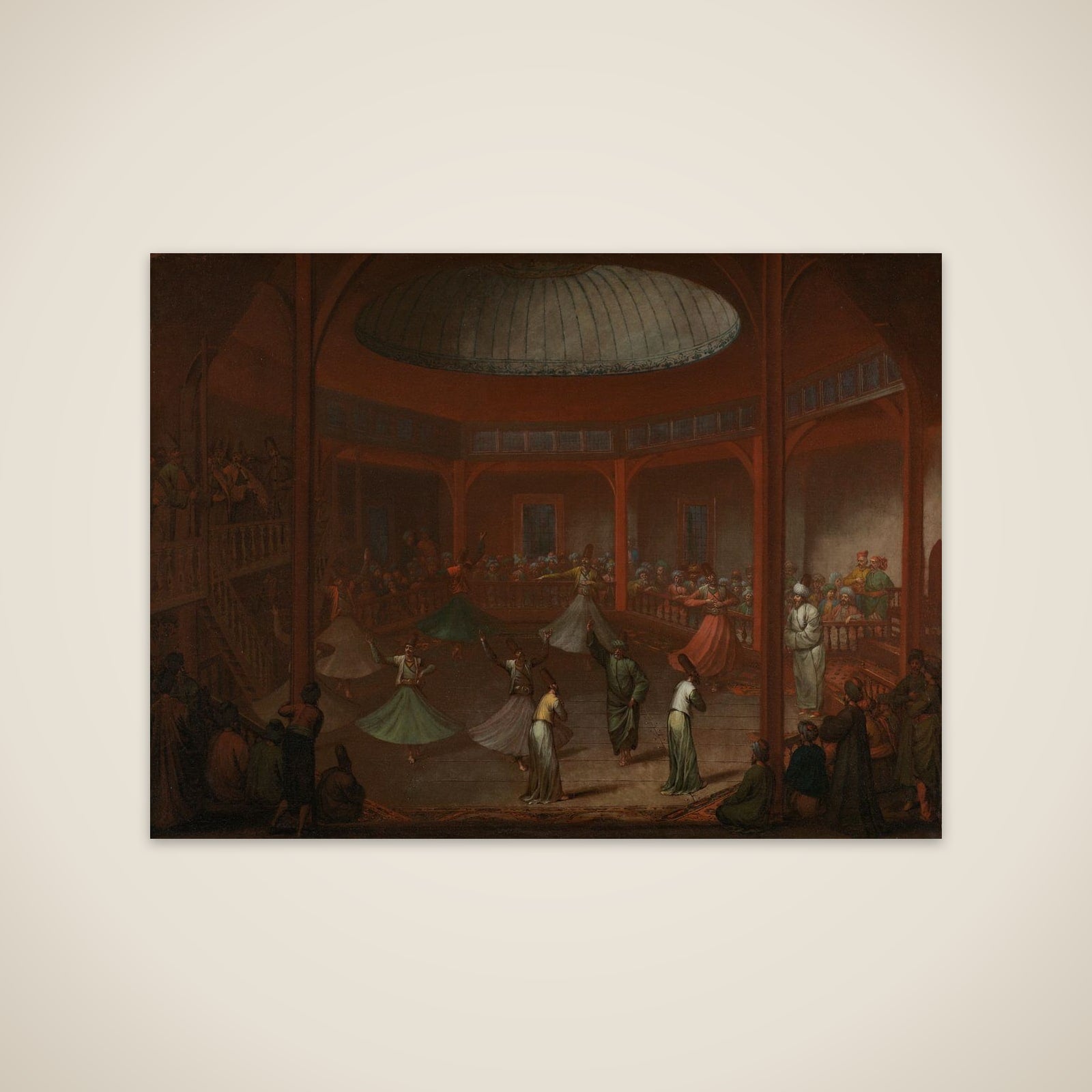 Whirling Dervishes unframed print