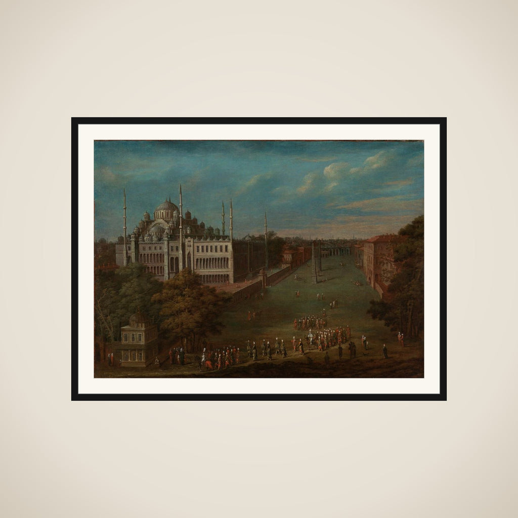 The Grand Vizier Crossing the Atmeydanı (Horse Square) framed