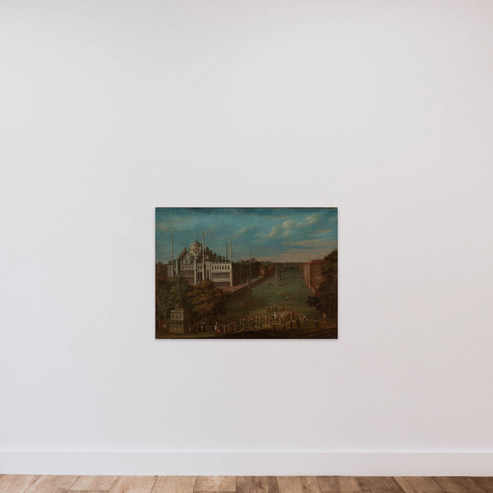 The Grand Vizier Crossing the Atmeydanı (Horse Square) unframed — shown to scale