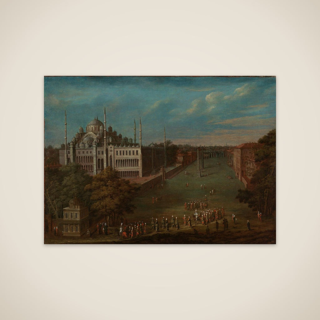 The Grand Vizier Crossing the Atmeydanı (Horse Square) unframed print