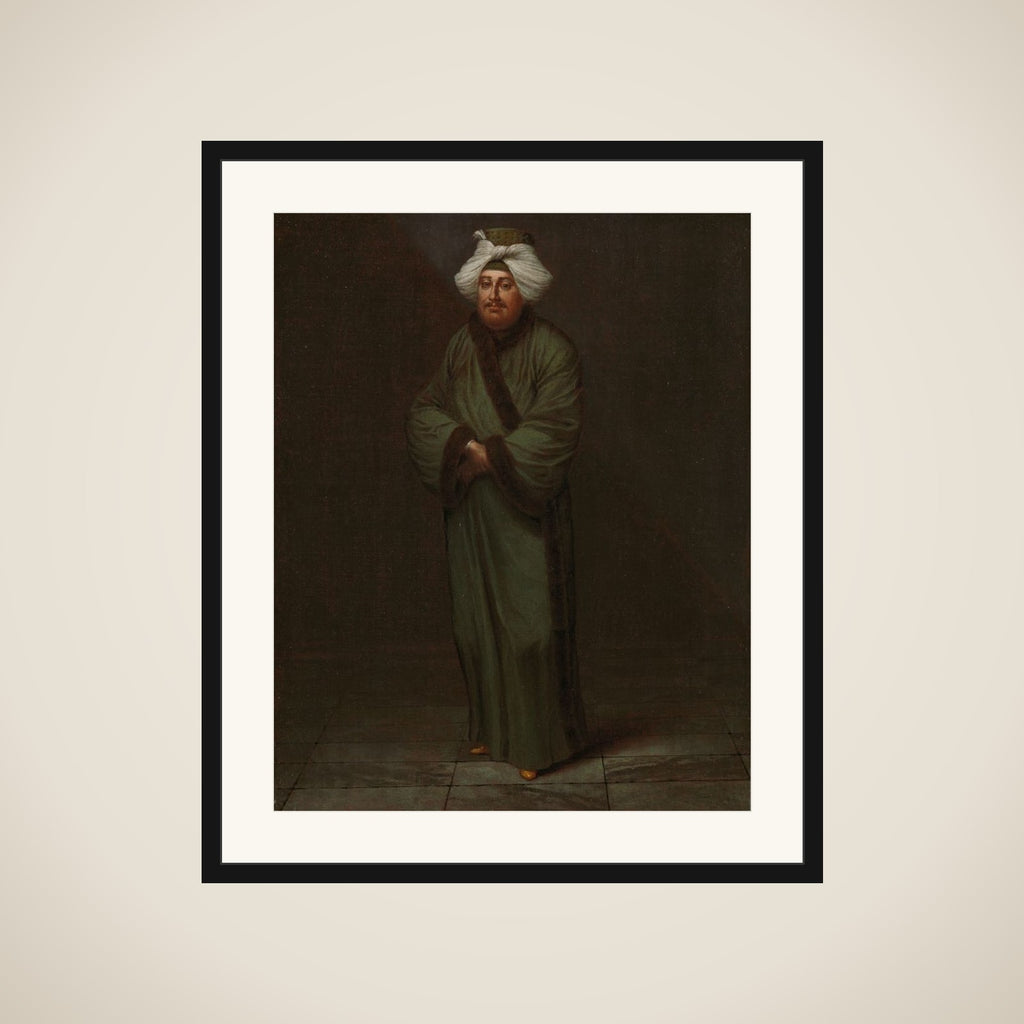 Mehmet, the vizir kâhyasi framed
