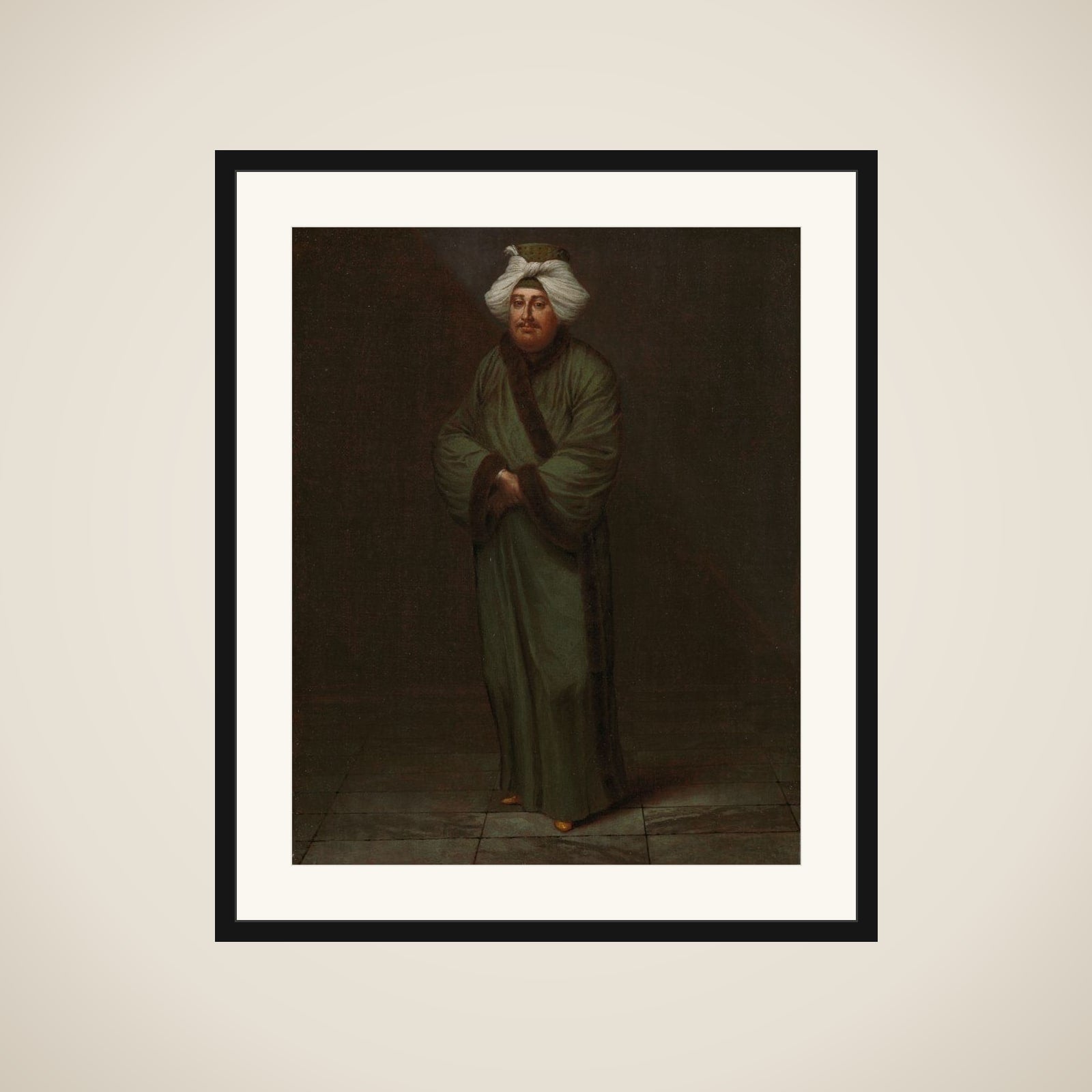 Mehmet, the vizir kâhyasi framed