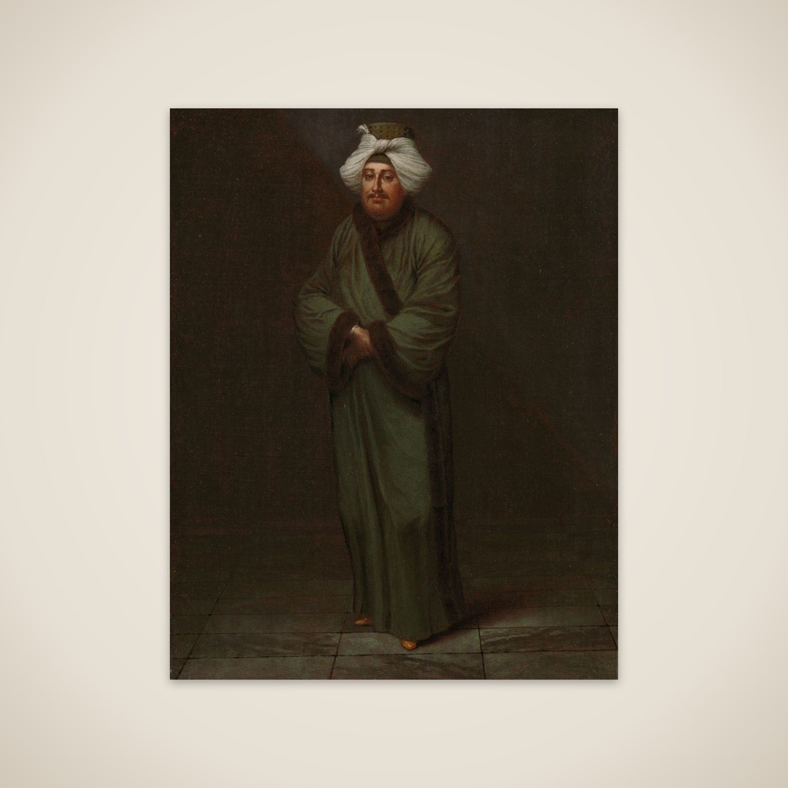 Mehmet, the vizir kâhyasi unframed print