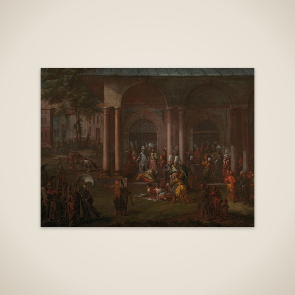 The Murder of Patrona Halil and his Fellow Rebels unframed print