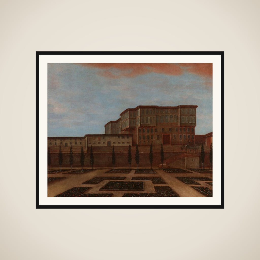 An Embassy Building in Pera framed