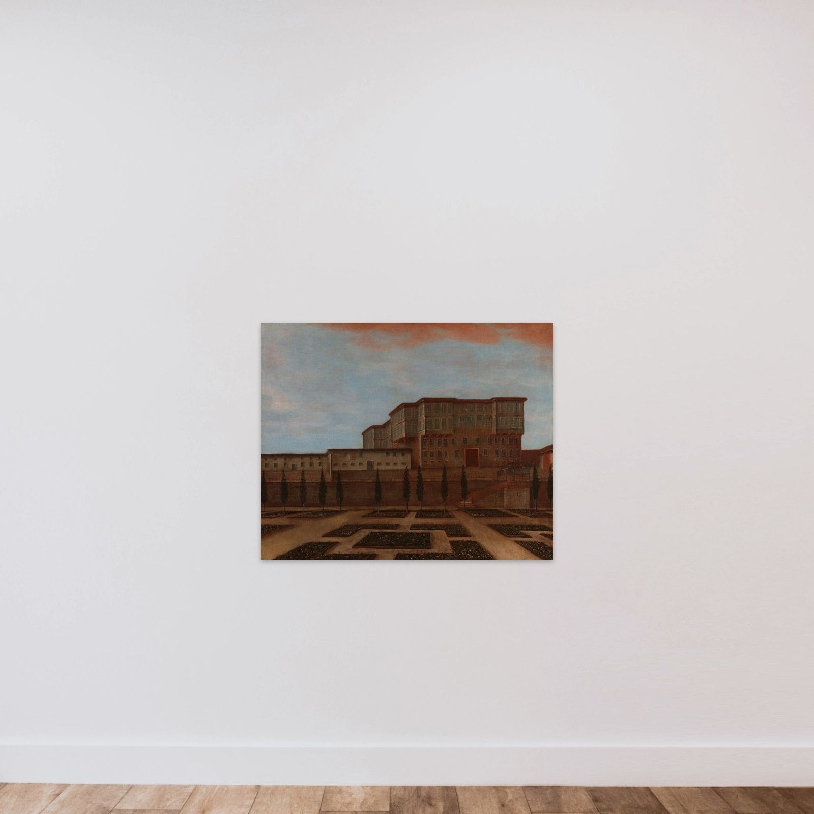 An Embassy Building in Pera unframed — shown to scale