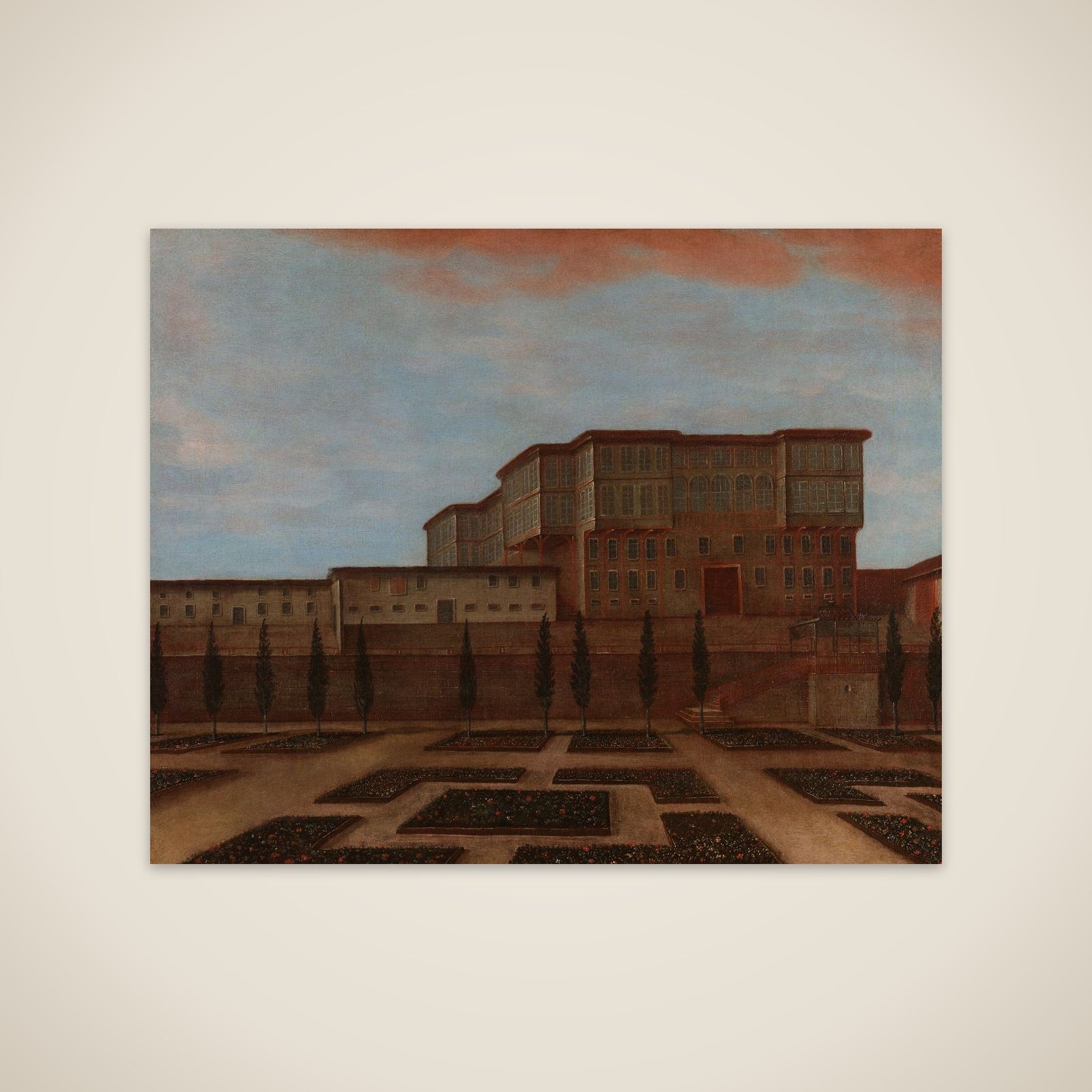 An Embassy Building in Pera unframed print