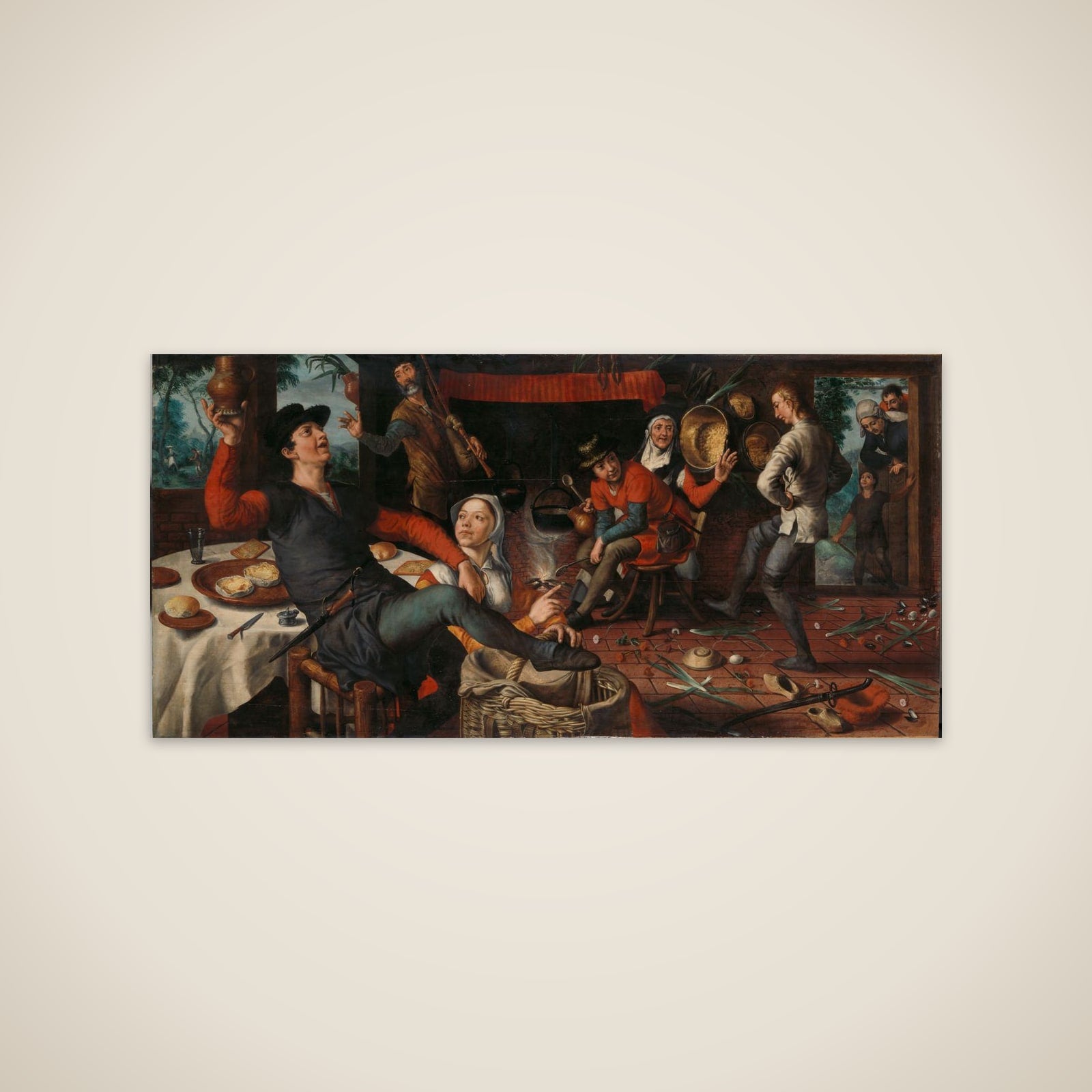 The Egg Dance unframed print