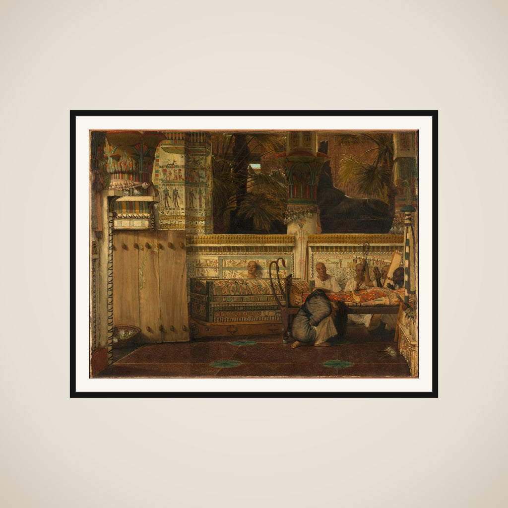The Egyptian Widow framed
