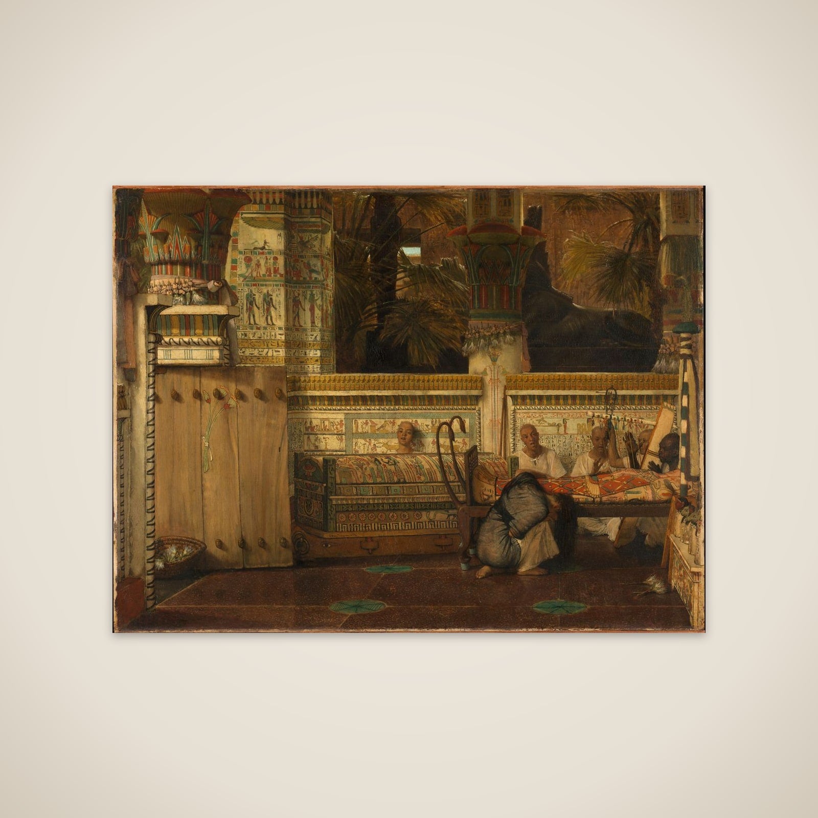 The Egyptian Widow unframed print