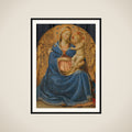 Madonna of Humility framed