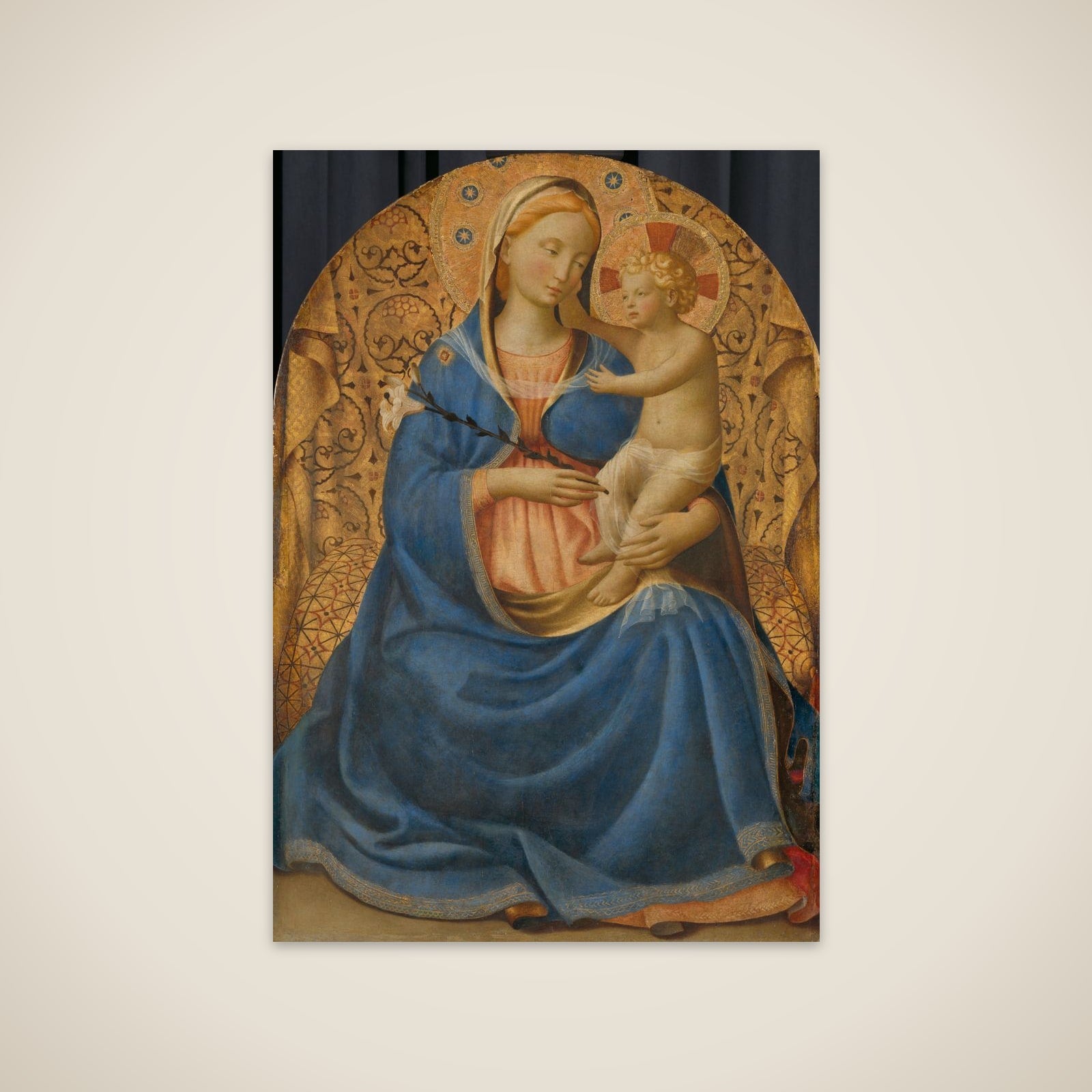 Madonna of Humility unframed print