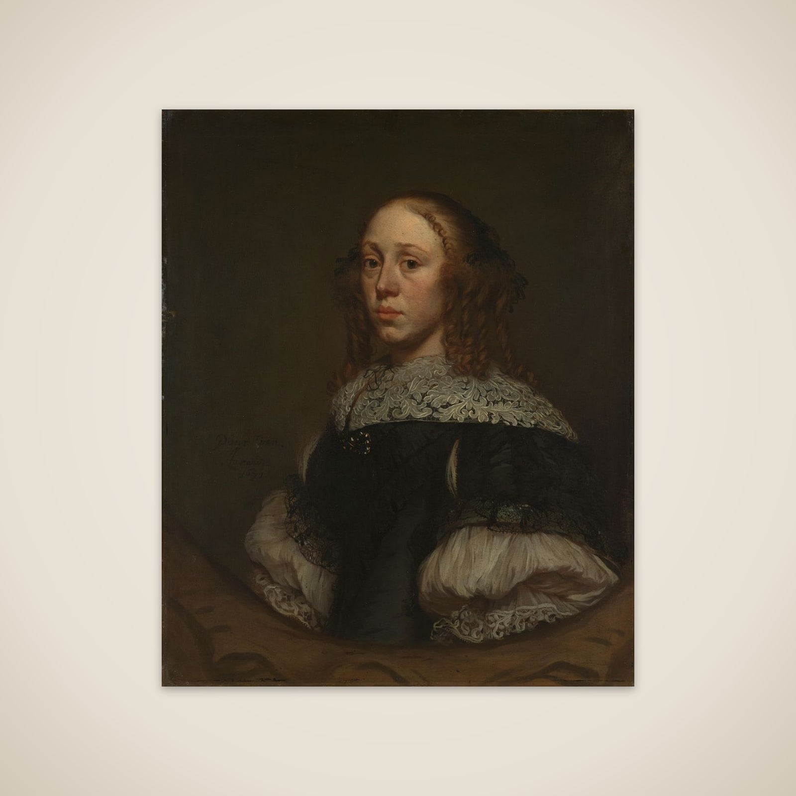 Portrait of a Woman unframed print