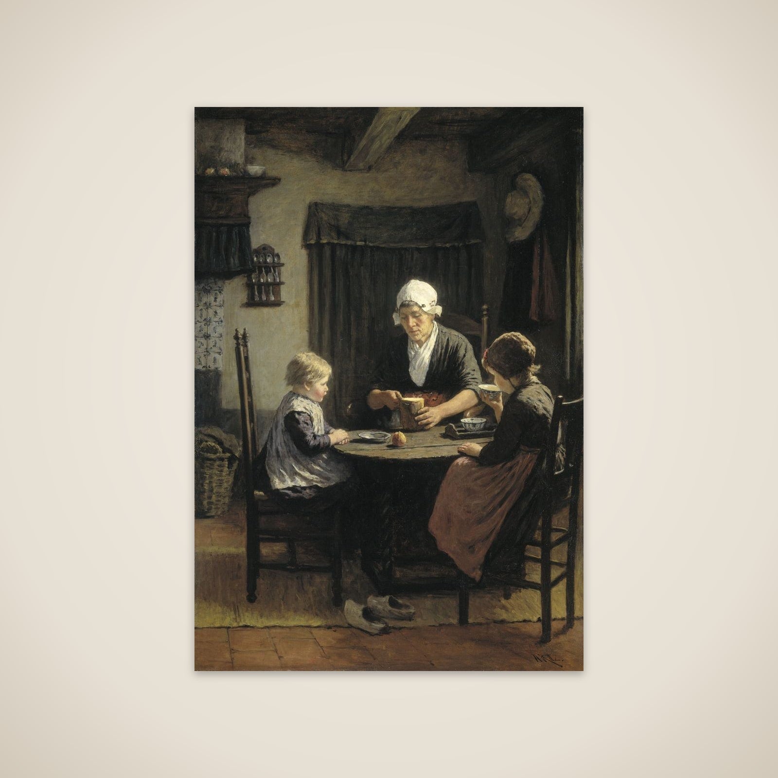 At Grandmother's unframed print