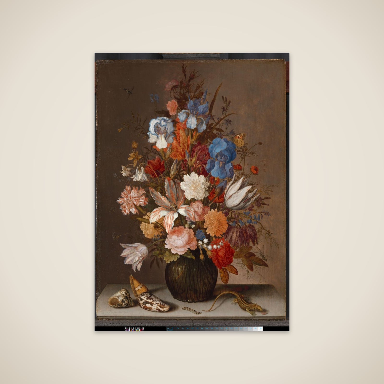 Still Life with Flowers unframed print