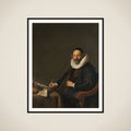 Johannes Wttenbogaert (1557-1644). Remonstrant Minister in The Hague framed