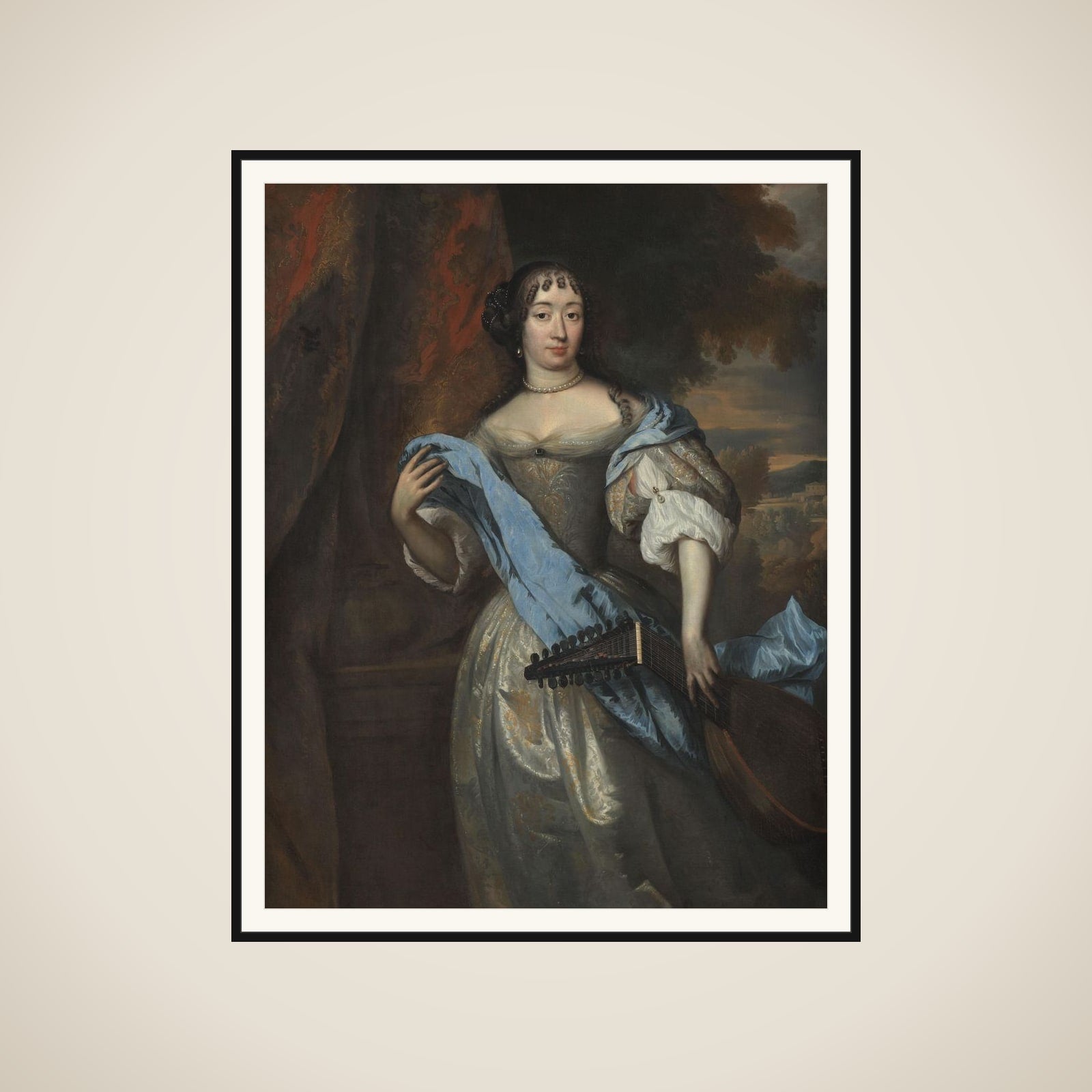 Johanna le Gillon (1635-1706). Wife of Hieronymus van Beverningk framed